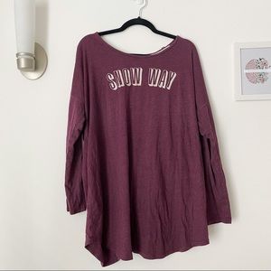 Victoria’s Secret Long Sleeve Pajama Shirt